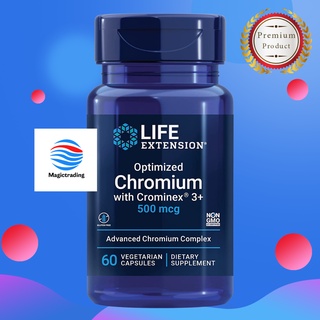 Life Extension Optimized Chromium with Crominex® 3+ 500 mcg / 60 Vegetarian Capsules