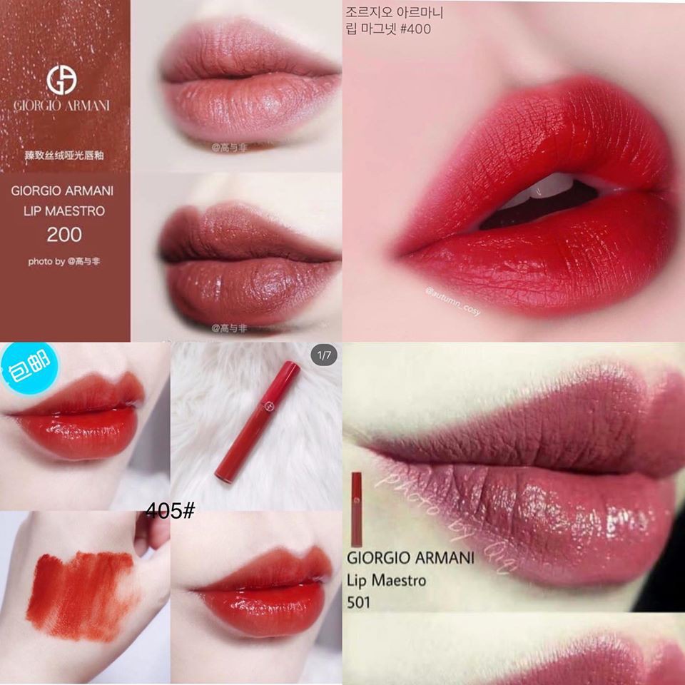 lip maestro armani 400