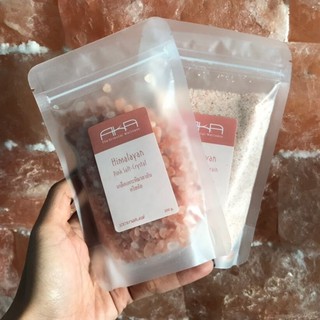 (Make Scents) เกลือหิมาลัย เกลือสีชมพู เอกะ Himalayan Salt Pink AKA Wellness 200 g แท้100% เกลือคีโต