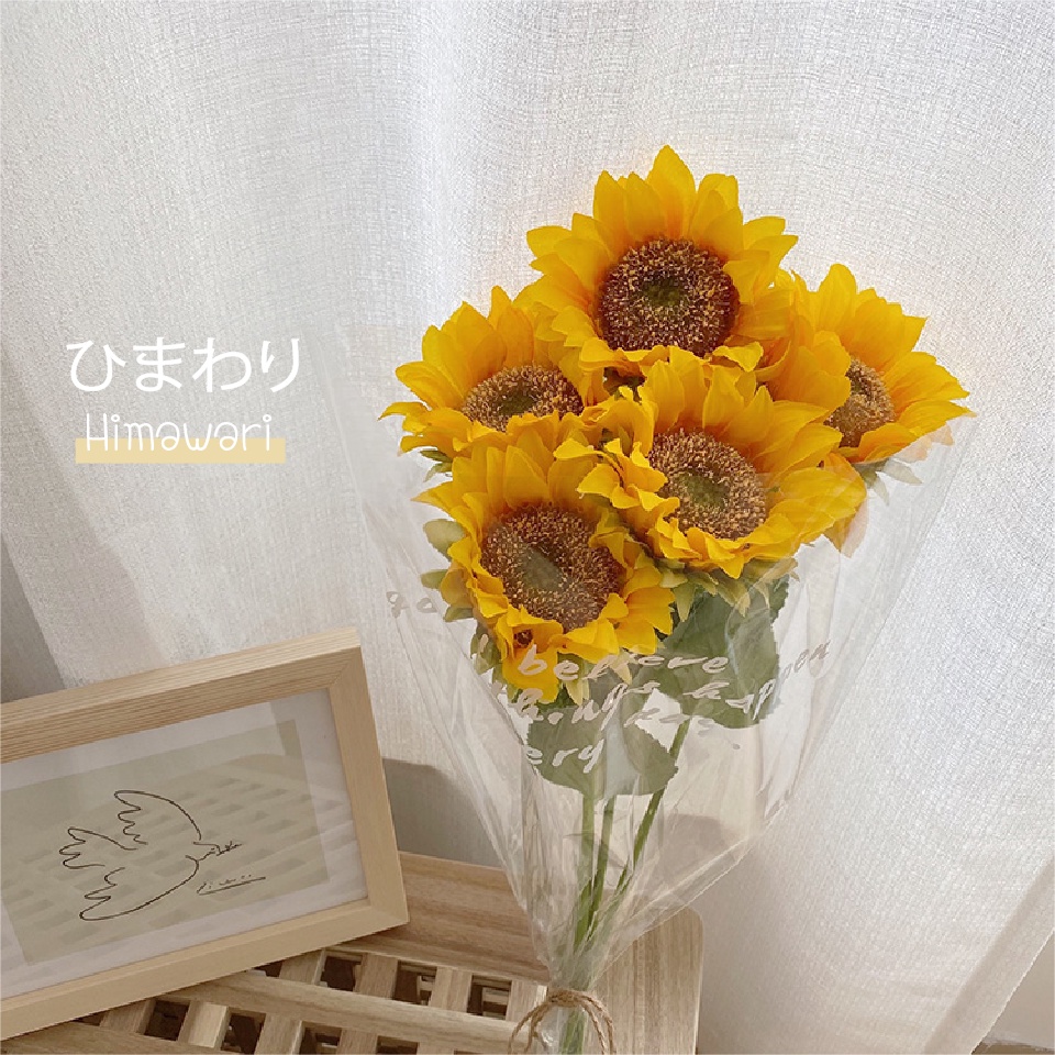 *พร้อมส่ง ดอกทานตะวัน [ひまわり] ให้กลิ่นไอการแต่งห้องเหมือนอยู่ญี่ปุ่น I ทานตะวัน ทานตะวันปลอม I