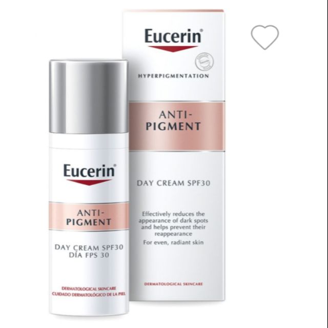 Eucerin (ยูเซอริน) ANTI-PIGMENT DAY CREAM SPF30 50 ml (ของแท้จากอังกฤษ)