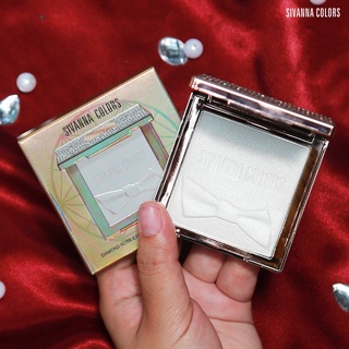 ไฮไลท์ Sivanna Colors Diamond Rose Essence Oil Highlighting Powder No.01