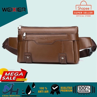 Weixier YB9565 กระเป๋าหนัง สะพายไหล่ นําเข้า พรีเมี่ยม สําหรับผู้ชาย