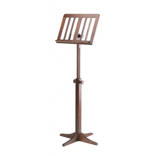 K&amp;M Konig and Meyer ที่วางโน๊ตดนตรี 11611 Wooden Music Stand Walnut