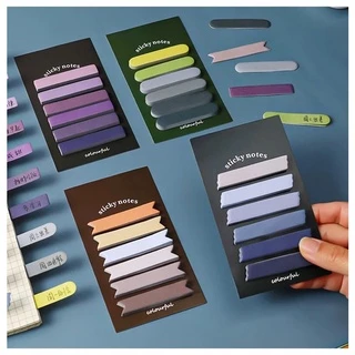 กระดาษโน๊ต แถบสี 4 แบบ คั่น หนังสือ สมุด สวยมาก กระดาษโน้ต เครื่องเขียน โพสคั่น index