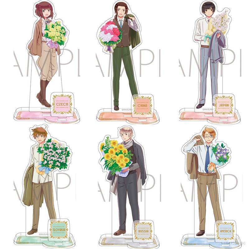 ใหม่ โมเดลฟิกเกอร์ อนิเมะ Hetalia Axis Powers สําหรับตกแต่งบ้าน