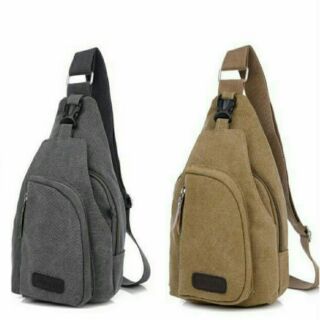 กระเป๋าคาดอก รุ่น Fashi-Classic Canvas