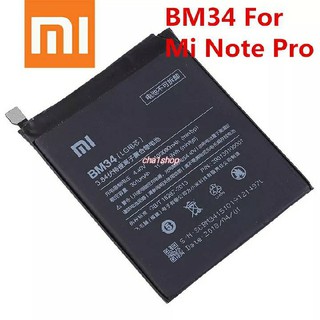 BM34 3010mAhแบตเตอรี่สำหรับXiaomi Mi Note Pro BM34 4GB RAMโทรศัพท์คุณภาพสูงแบตเตอรี่ทดแทน + เครื่องมือ