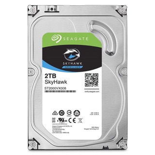 ฮาร์ดดิส 2 TB Seagate Skyhawk ประกันเปลี่ยนใหม่1ปี