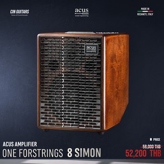 Acus แอมป์อะคูสติก รุ่น One ForStrings 8 Simon I 3 Channels กำลังขับ 200 Watts I Made in Italy