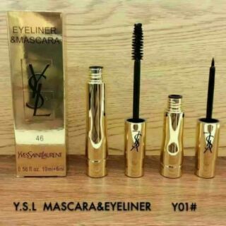 พร้อมส่งตาสวย YSL Mascara.&amp;Eye Liner แพ๊คคู่ ย้ำนะค่ะแพ๊คคู่