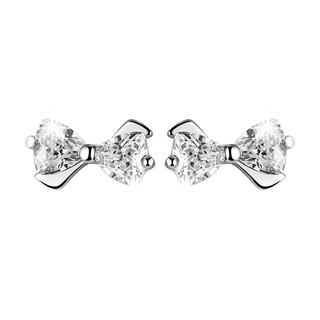 ต่างหู Silver-plated Zirconia Shiny ต่างหู