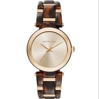 Michael Kors Watches Delray Acetate 3 Hand Watch MK4314