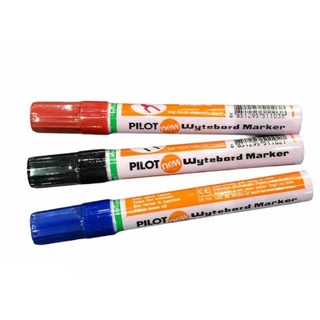 ปากกาไวท์บอร์ด ตรา PILOT เติมหมึกได้ Whiteboard Marker ปากกา เขียน กระดาน ลบได้ ปากกาไวบอดปากกาไวท์บอร์ด ลบได้