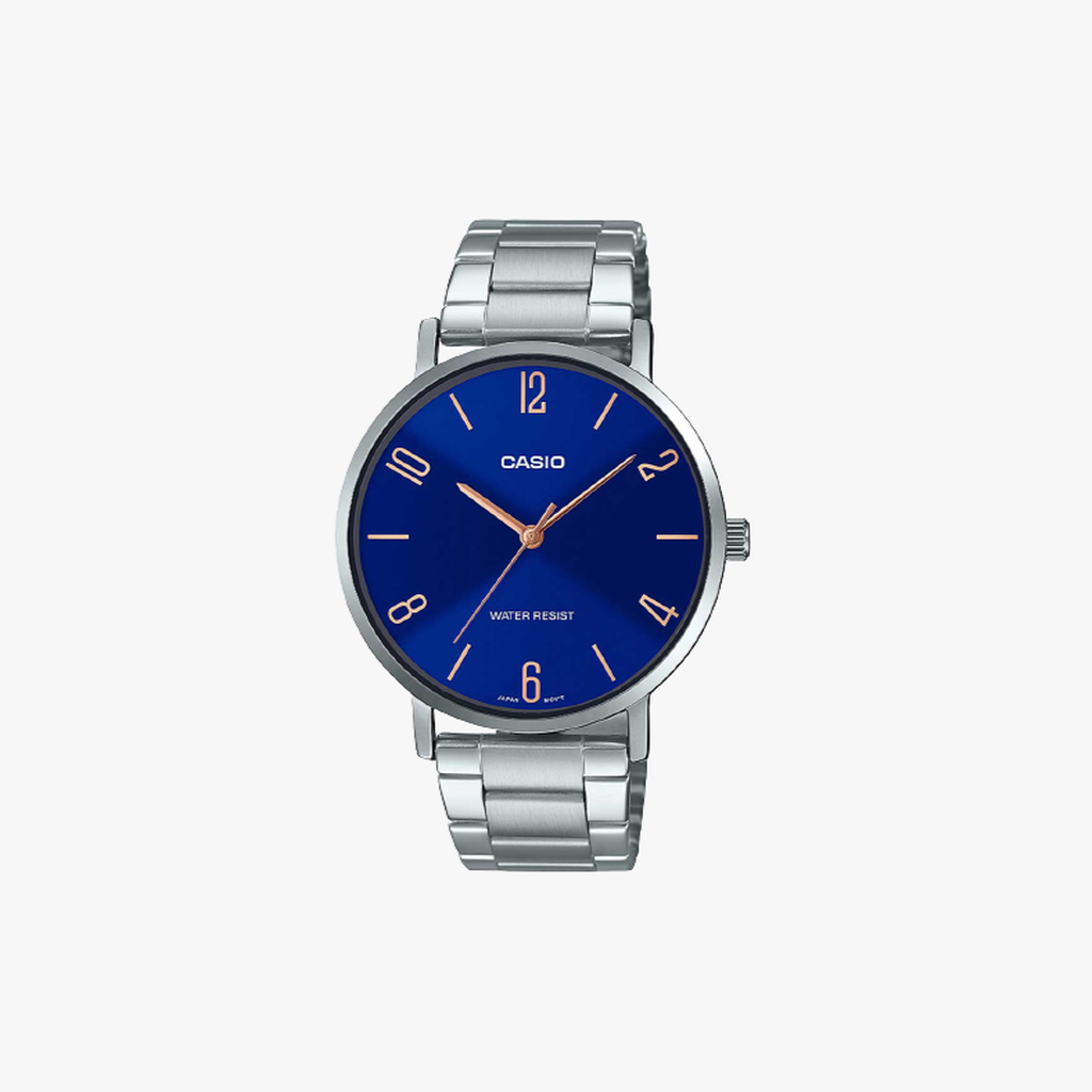 นาฬิกา Casio Standard Men นาฬิกาข้อมือผู้ชาย รุ่น MTP-VT01L MTP-VT01GL MTP-VT01BL-1 MTP-VT01L-1B MTP-VT01L-2
