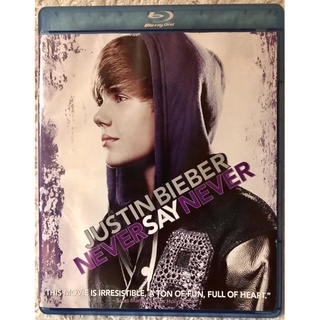 บลูเรย์ Justin Bieber:Never Say Never(แนวแอคชั่นนักร้องดัง) (BLU-RAY) (BD มีเสียง(อังกฤษ+บรรยายไทย)