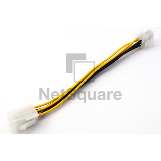 6-Pin Male to 6-Pin Female Extension Extend PCIe GPU Power Supply Cable สายไฟ