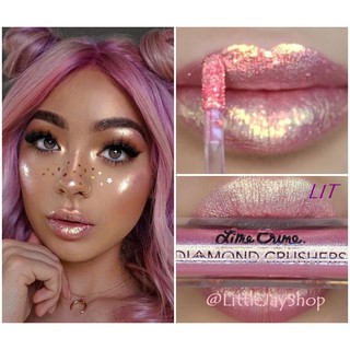 Lime Crime  ใช้ได้ทั้งปาก ตา แก้ม รุ่น Diamond Crushers ของแท้ พร้อมส่ง