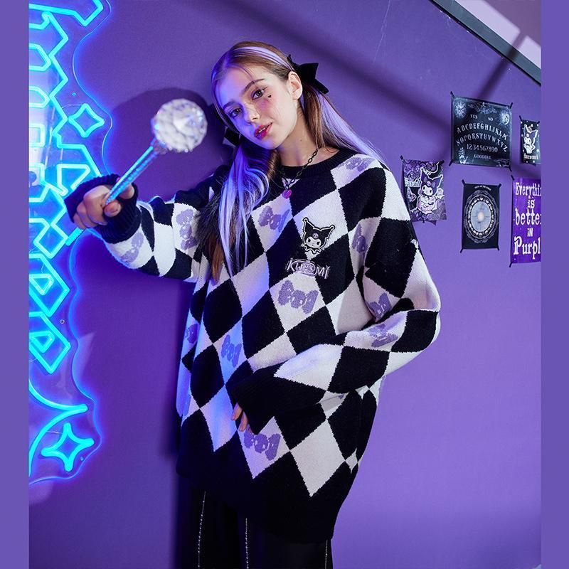 เสื้อสเวตเตอร์ Black Mistique Kuromii/ ff168