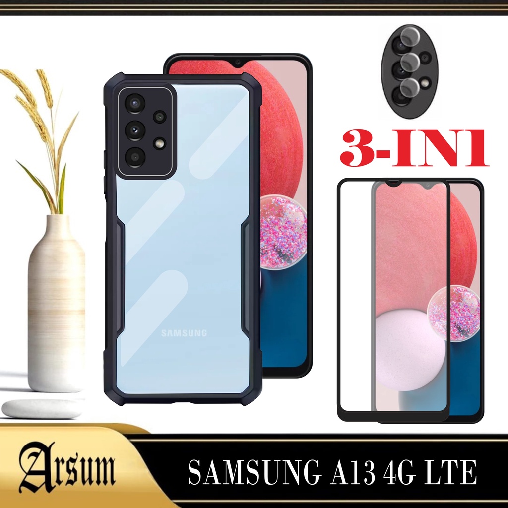 3-IN-1 กรณี SAMSUNG A13 4GLTE A73 5G M33 5G A53 5G A33 5G A03 A03 CORE A13 5G A22 4G A22 5G A32 A72 