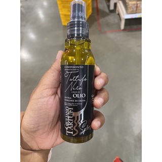 น้ำมันมะกอก ธรรมชาติ กลิ่น ทรัฟเฟิลดำ ชนิดสเปร์ย (Giuliano tartufi extra virgin olive oil dressing black truffle) 100ml