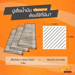 เสื่อน้ำมันหมากรุก 2.7 เมตร หน้ากว้าง 1.4 เมตร x 2.7 เมตร ลาย TA41-004 (ขาว/ดำ) by Plasdesign