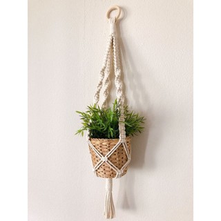 Macrame plant hanger​ มาคราเม่แขวนกระถางต้นไม้