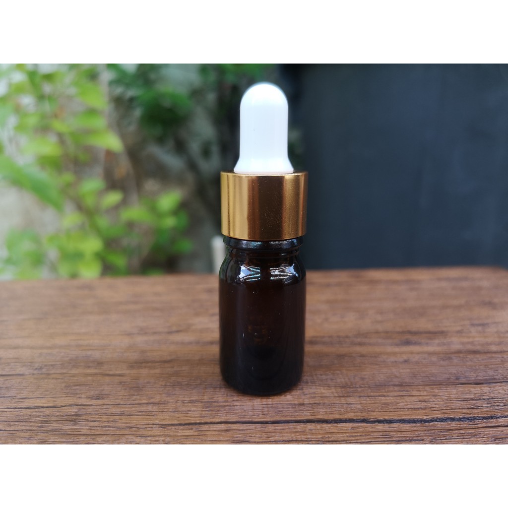 ขวดสีชาอโรม่า พร้อม ดรอปเปอร์  ขนาด 5 ml ลด 50 บาท ใส่โค้ด WSEP7CL4