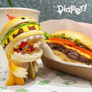 🌟[พร้อมส่ง!!!]🌟 Umasou! Diaper Burger