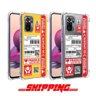 เคส Xiaomi Redmi Note 10 Pro / Pro Max Shipping Series 3D Anti-Shock Protection TPU Case