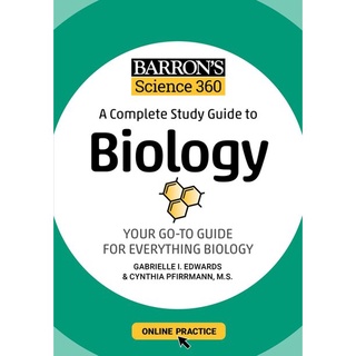 c321 BARRONS SCIENCE 360: A COMPLETE STUDY GUIDE TO BIOLOGY WITH ONLINE PRACTICE 9781506281322
