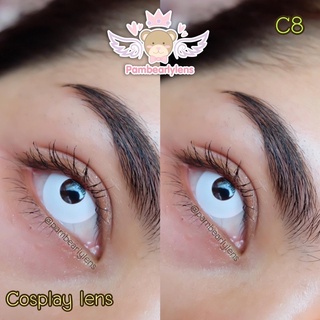 คอนแทคเลนส์สีขาว Cosplay lens