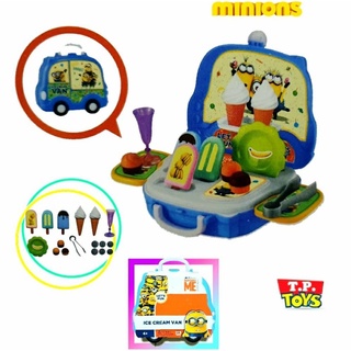 T.P. TOYS MINION ICE CREAM VAN รถกระเป๋า ชุด ทำไอศครีม