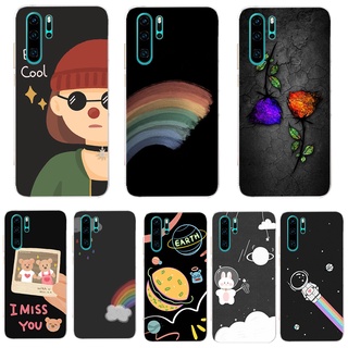 เคส huawei p30 p30 Pro P40 P40 Pro ใส TPU ซิลิโคน เคสนิ่ม