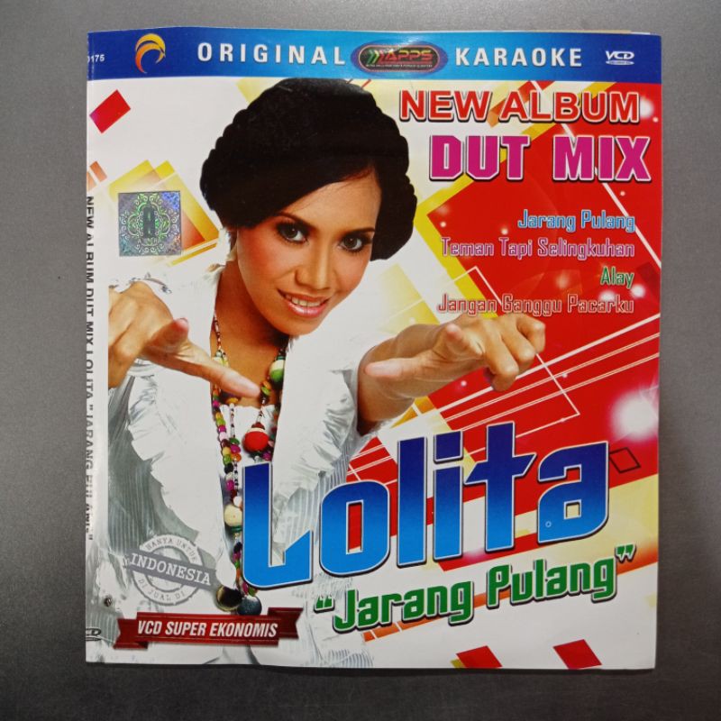 Cassette VCD DVD ORIGINAL NEW ALBUM DUT REMIX LOLITA Rarely Go Home