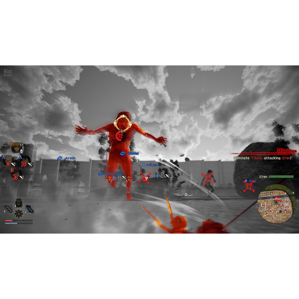 PC เกมส์คอม Attack on Titan 2 แฟรชไดรฟ์