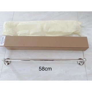 ราวติดผนังแขวนเสื้อผ้าสีทองแดง ยาว64.5*9.2cm.