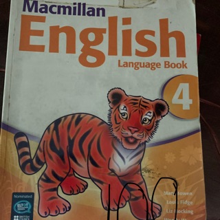 Macmillan English language book 4 มือ 2 ป4