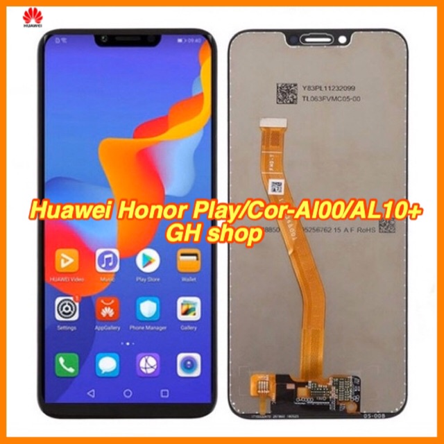 Huawei Honor Play/ Honor play/ cor-AL10/Cor-AL00/ AL10+/Cro-L29/Cor-L29 จอชุด