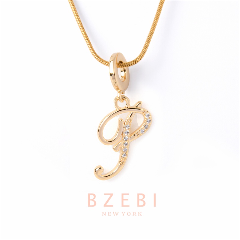 BZEBI สร้อยตัวอักษร จี้ ผู้หญิง สแตนเลส  a z แฟชั่น คอทอง แฟชั่นผู้หญิง แฟชั่นสไตล์เกาหลี เครื่องประดับ สําหรับผู้หญิง 787n ราคา ถูกที่สุด ดีลบีเคเค แกลเลอรีภาพที่ 6