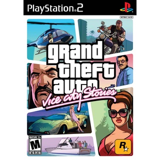 Grand Theft Auto: Vice City Stories ps2 แผ่นไรท์ แผ่นเกมPS2 เกมเพทู แผ่นplay2 ps2