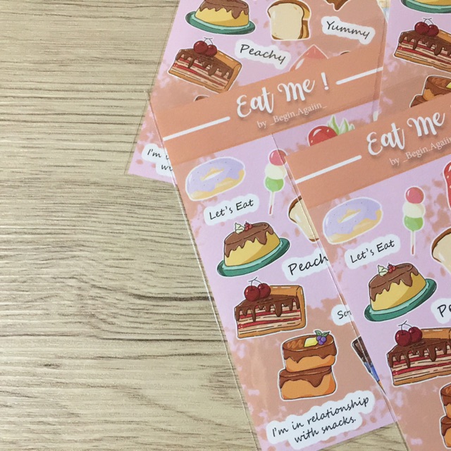 Dessert Sitcker | Sticker dicut