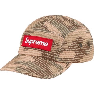 หมวก Supreme พร้อมส่ง 22SS Military Camp Cap Tan Camo ใหม่ ของแท้