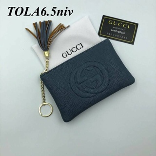 กระเป๋าสตางค์ คล้องมือ พิเศษ พร้อมช่องใส่บัตร คุ้มค่ามาก GC wallet bag