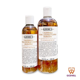 Kiehls - Kiehls Calendula Herbal Extract Toner 250ml Alcohol-Free - Ship From Hong Kong