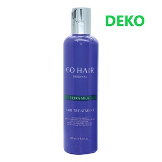 GO HAIR EXTRA MILK TREATMENT HAIR ขนาด 250 ML.โกแฮร์น้ำนม