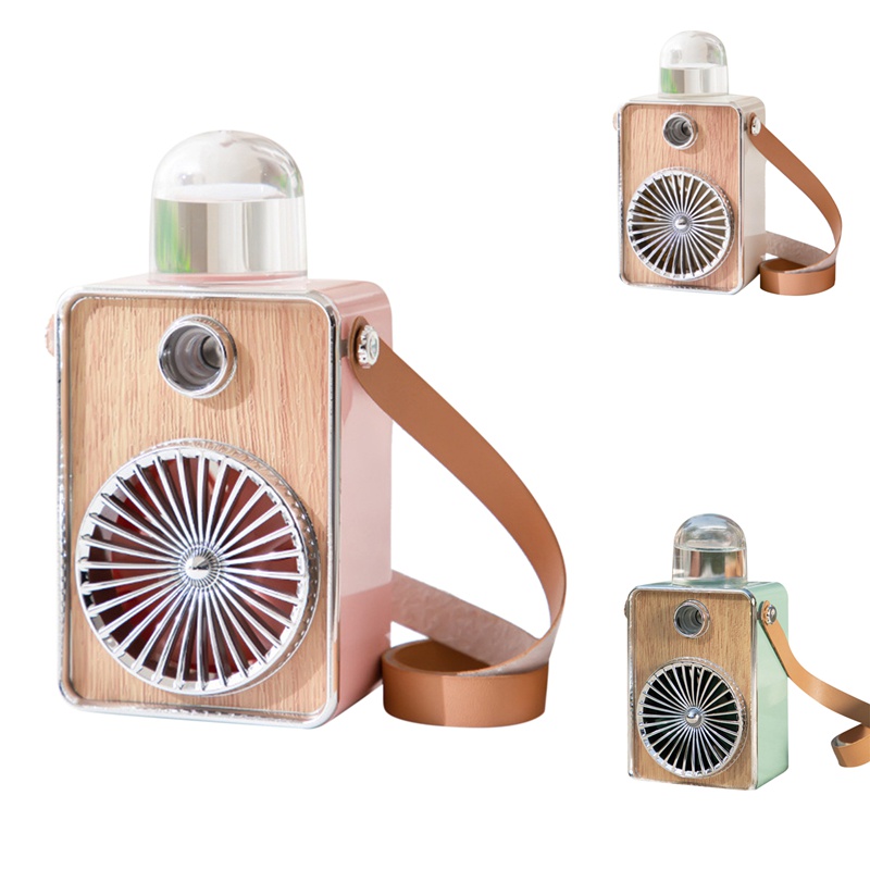 3 In 1 Fan Cooling Hanging Neck USB Fan Mini Air Cooler Portable Cooling Fan Rechargeable Bladeless 