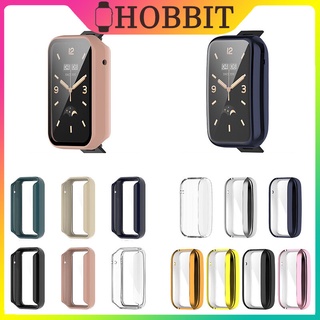 เคสป้องกันครึ่งหนึ่ง PC + ฟิล์ม สําหรับ Xiaomi Band 7 Pro SmartWatch เคสป้องกันเต็มรูปแบบ สําหรับ MIband 7Pro ฝาครอบป้องกันหน้าจอ