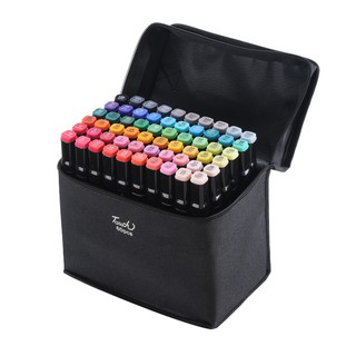 ปากกามาร์กเกอร์แบบสองหัวมี 60 สี