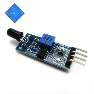 โมดูลเซนเซอร์ตรวจจับเปลวไฟอินฟราเรด LM393 4 Pin IR สําหรับ Arduino Diy 1 ชิ้น ต่อล็อต พร้อมส่ง